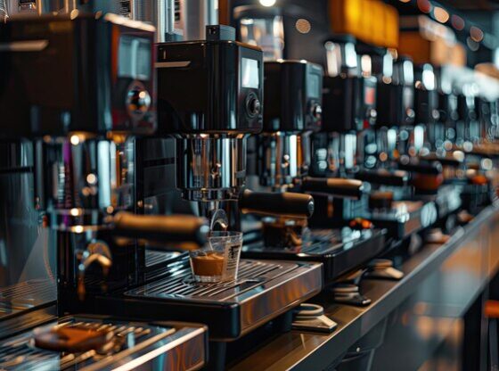 row-many-coffee-machines